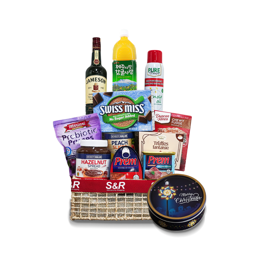 S&R Christmas Expression Holiday Basket S&R Christmas Expression Holiday Basket